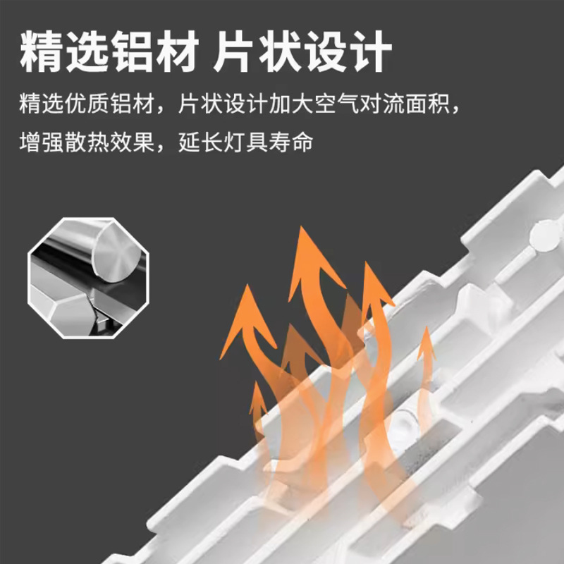 Embedded luz de la tira de la parrilla tira de LED foco antideslumbrante luz de techo pasillo sin luz principal iluminación de pared Luz de lavado