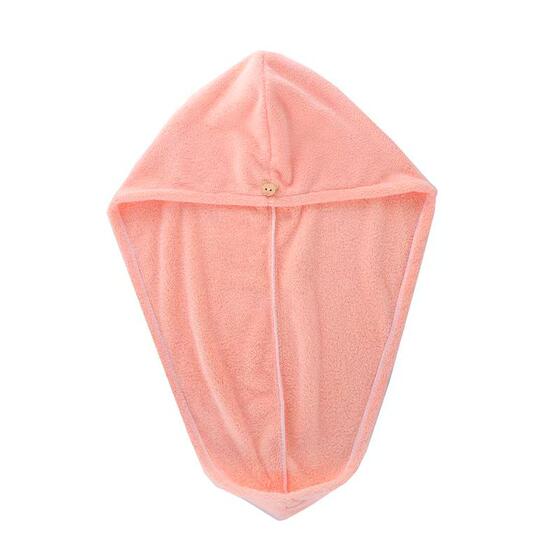 Coral Velvet Dry Hair Cap Super Absorbent, Quick-Drying, Enlarged, Thickeneded Turban, Shower Cap, Towel, Women's Dry Hair Towel