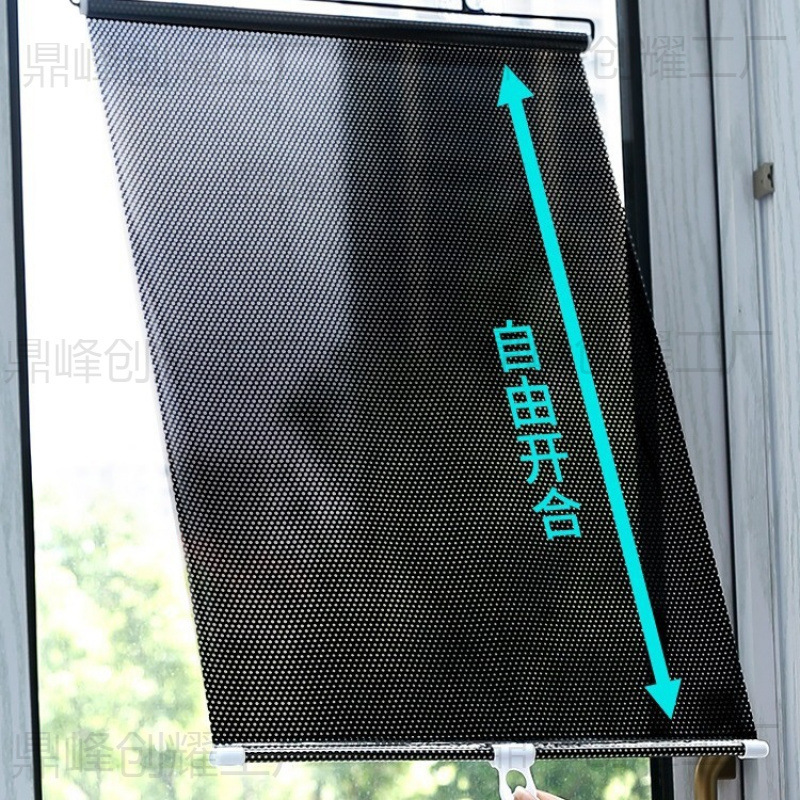 窗户遮阳神器阳台玻璃防晒隔热膜阳光房西晒厨房家用贴纸遮光挡板|undefined