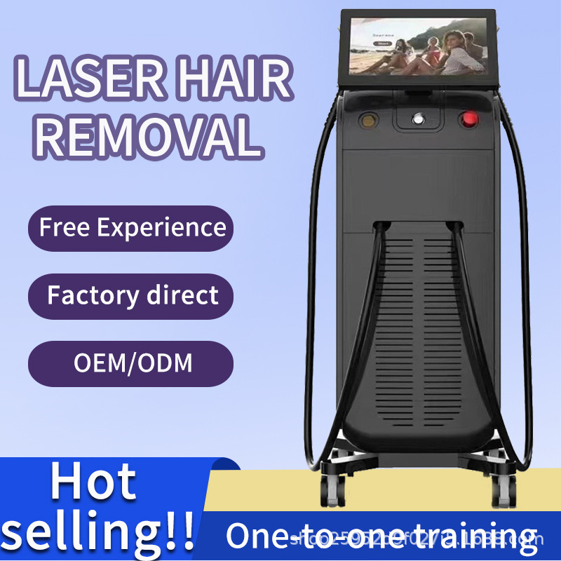 Cross-border Soprano Photon Skin Rejuvenation Instrument Multi-function Three-wavelength All-in-One 810 Beauty Salon Special Instrument