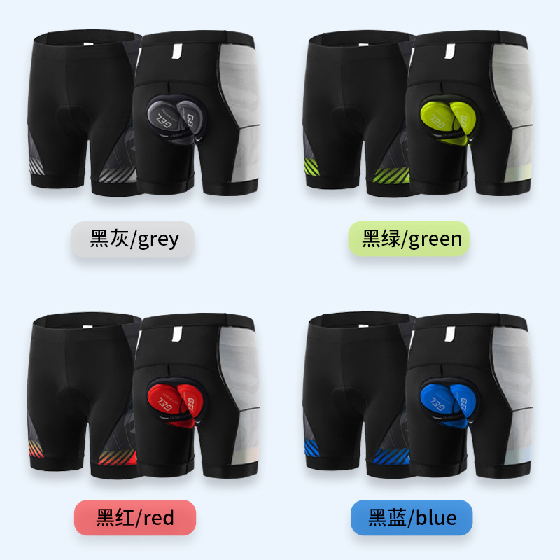 Bicycle silicone cycling pants men's summer breathable quick-drying road bike riding clothing mountain bike riding shorts wholesale