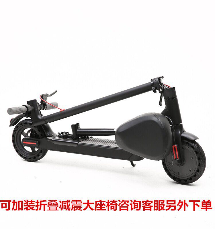 Suitable for adult electric scooters, lightweight foldable transportation, long-range electric vehicle, mini APP control, anti-puncture tires