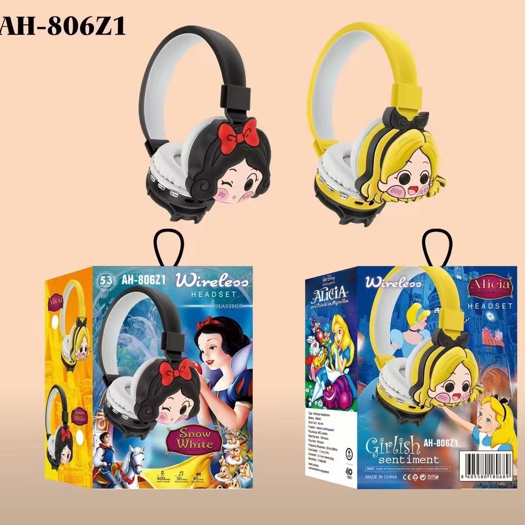 Comercio exterior coolomi auricular inalámbrico Bluetooth Kitty princesa auriculares ordenador teléfono móvil música auriculares estéreo