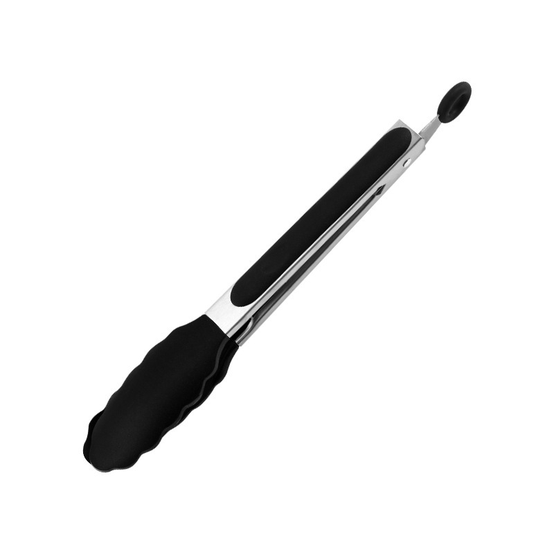 7 インチ 9inch 12inch シリコーンフードクリップステンレス鋼パンクリップバーベキュークリップフードクリップバーベキューバーベキュークリップステーキクリップ|undefined