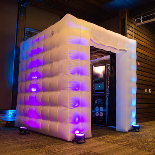 Internet Celebrity Inflatable Luminous Bubble House Outdoor Bar Shopping Mall Shooting Set Lighting Tent Colorful Color-Changing Light Inflatable Model