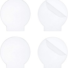 2mm透明圆形灯板亚马逊DIY展示适用于LED灯空白亚克力板 热卖灯箱