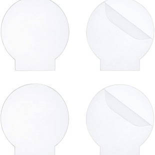 2mm Transparent Round Light Panel Amazon DIY Display Suitable for Led Light Blank Acrylic Panel Hot Selling Light Box