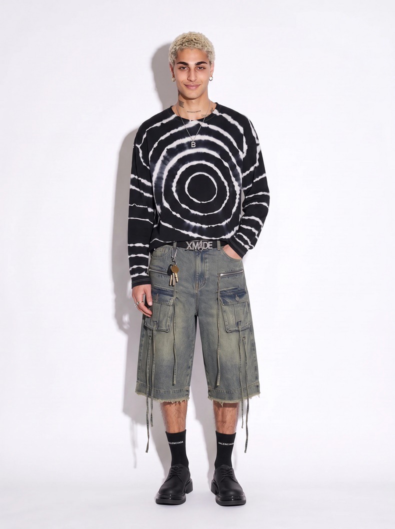 Inflation Tie-Dye Long Sleeve T-Shirt