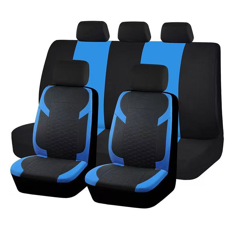 Meike Duo Cross-Border Foreign Trade Export Hexagonal Honeycomb Style Universal Car Seat Cover Southeast Asia, Europe and America Temu