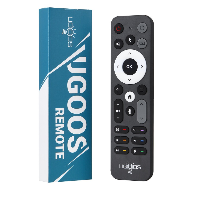 Ur02 Bluetooth Remote Control Supports Voice Microphone, Gyroscope, Infrared Learning Function, and 24 Keys
