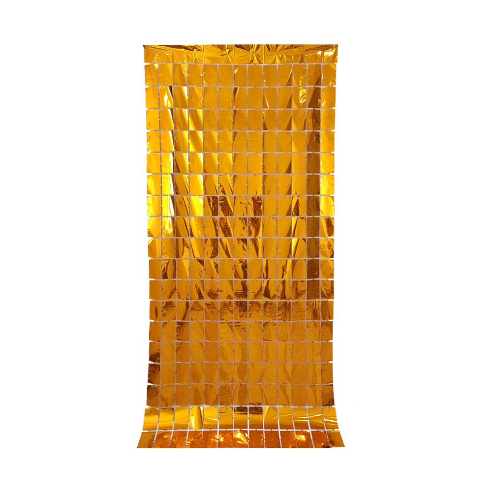Decoración de fiesta de Amazon nueva cortina cuadrada brillante suministros de fiesta para la imagen cortina cuadrada brillante personalizada image 6