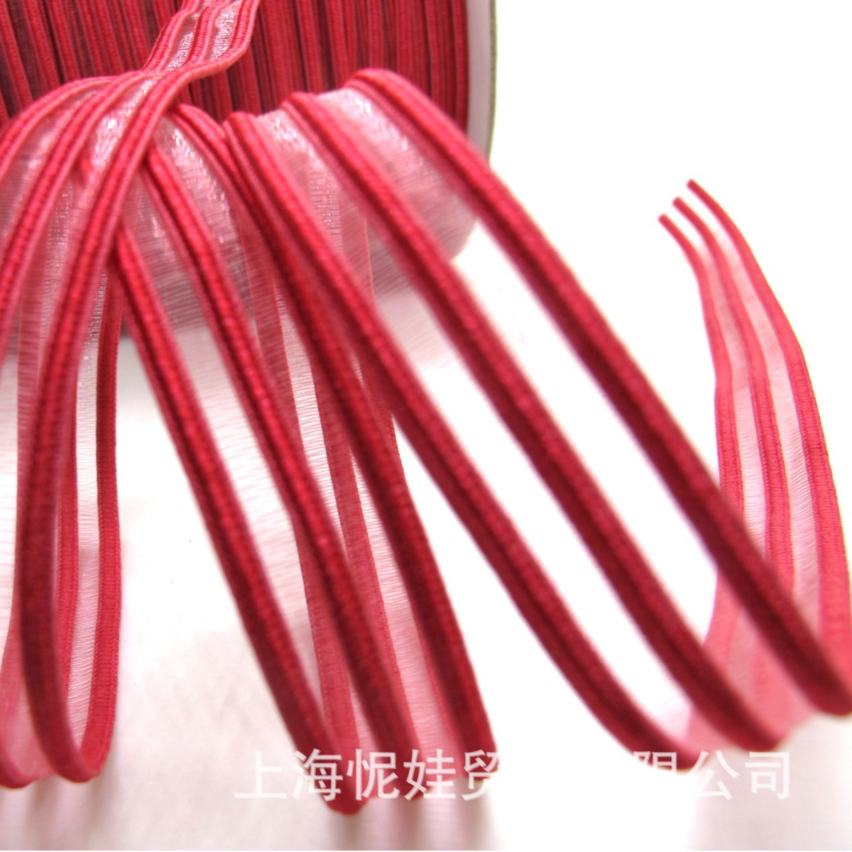 怩娃|进口【松紧带】|内衣橡筋花边|弹力服装辅料头|肩带腰带文胸