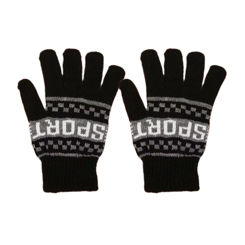 풀 핑거 울 흑백 (봄, 가을, 초겨울 공통)