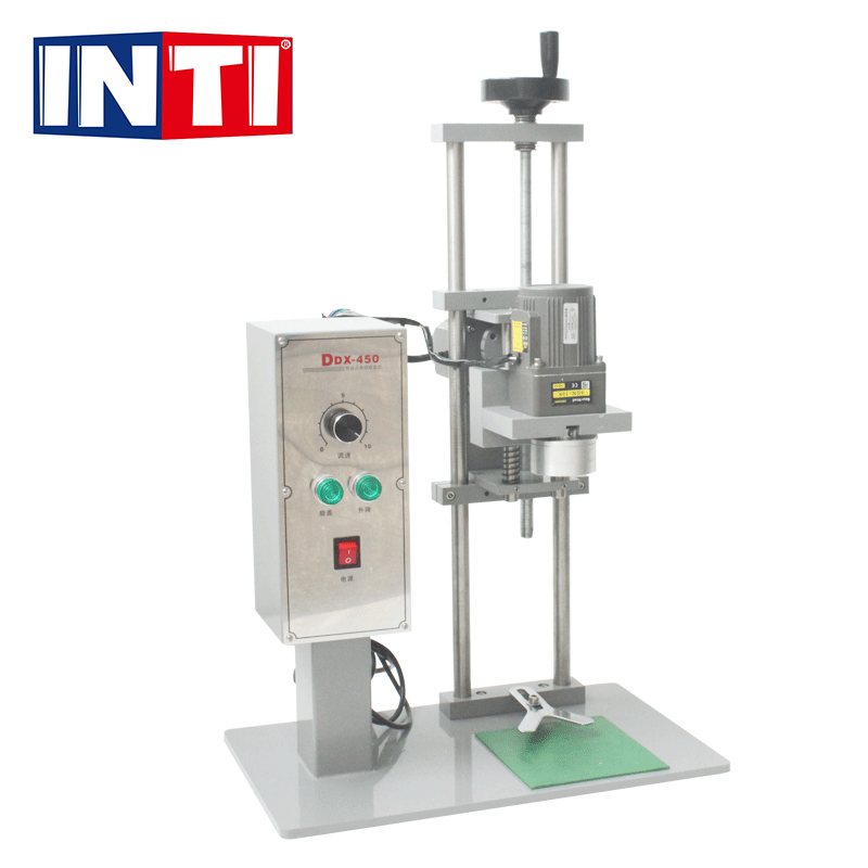 银泰DDX-450台式自动旋盖机 电动拧盖机 矿泉水化妆品机油桶塑料