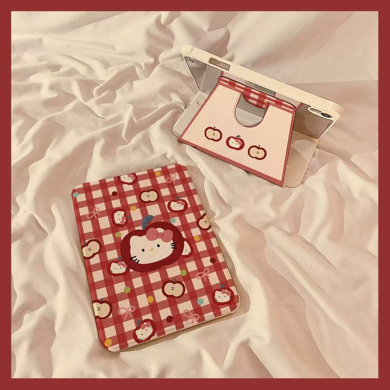 Cartoon Apple Hello Kitty Tablet Protective Case iPad 10/11 Generation/Air72025/10.2/10.9 Cartoon Apple Hello Kitty Tablet Protective Case iPad 10/11 Generation/Air72025/10.2/10.9