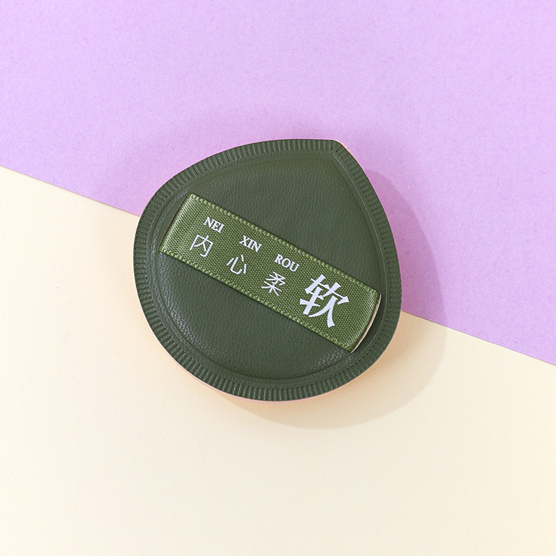 Cojín de aire polvo soplo grande polvo seco soplo esponja polvo puff algodón caramelo 100 puntos sin maquillaje en polvo húmedo y seco de doble uso al por mayor