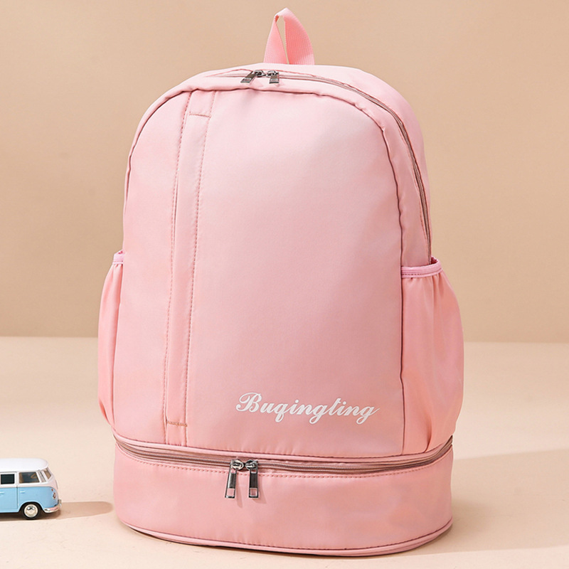 Nuevo bolso de viaje de corta distancia con separación en seco y húmedo transfronterizo, bolso de playa, bolso de almacenamiento de fitness de entrenamiento de gran capacidad, mochila