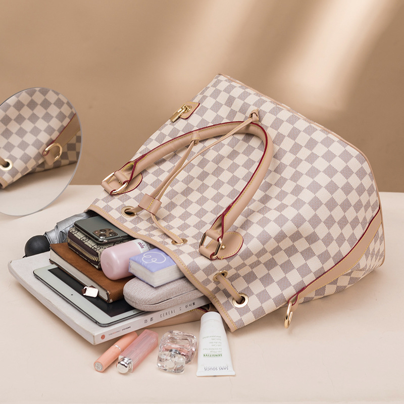 Foreign trade 2023 new European and American trendy brand retro large-capacity portable bucket bag high-end women's casual women's bag_voghion.com