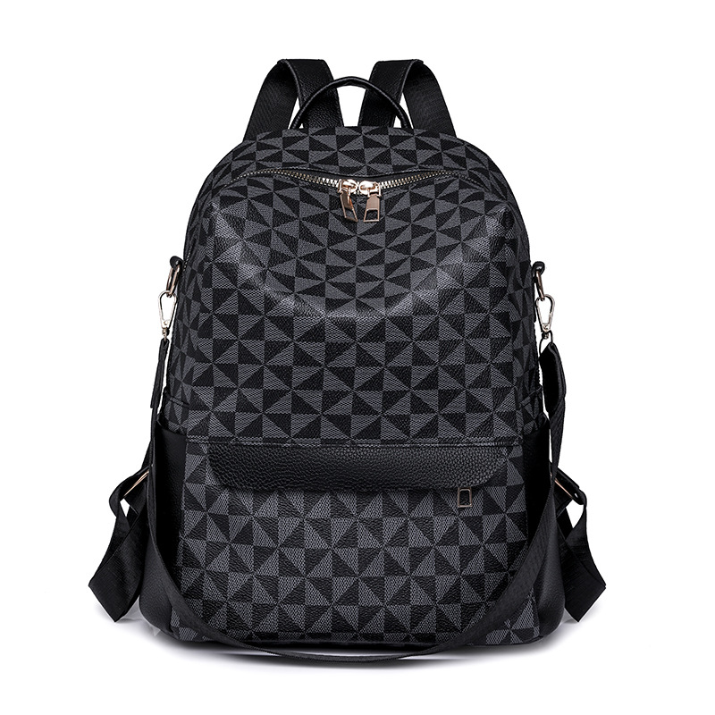 Mochila, bolso femenino, estilo explosivo transfronterizo, mochila antirrobo para mujer, bolso de viaje de moda de gran capacidad retro casual