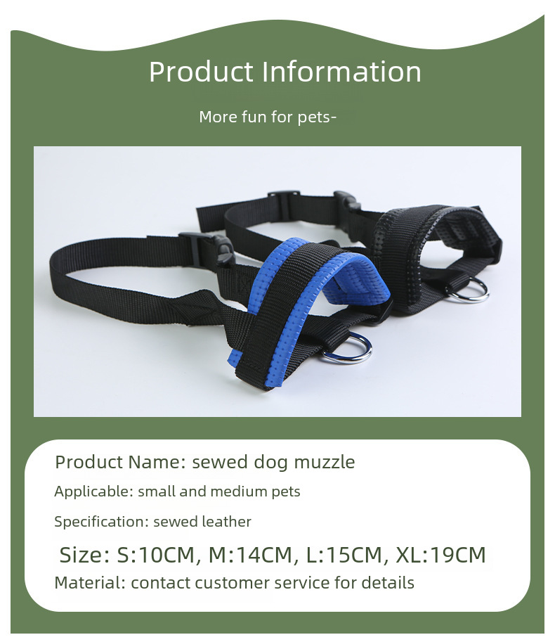 Breathable Dog Muzzle