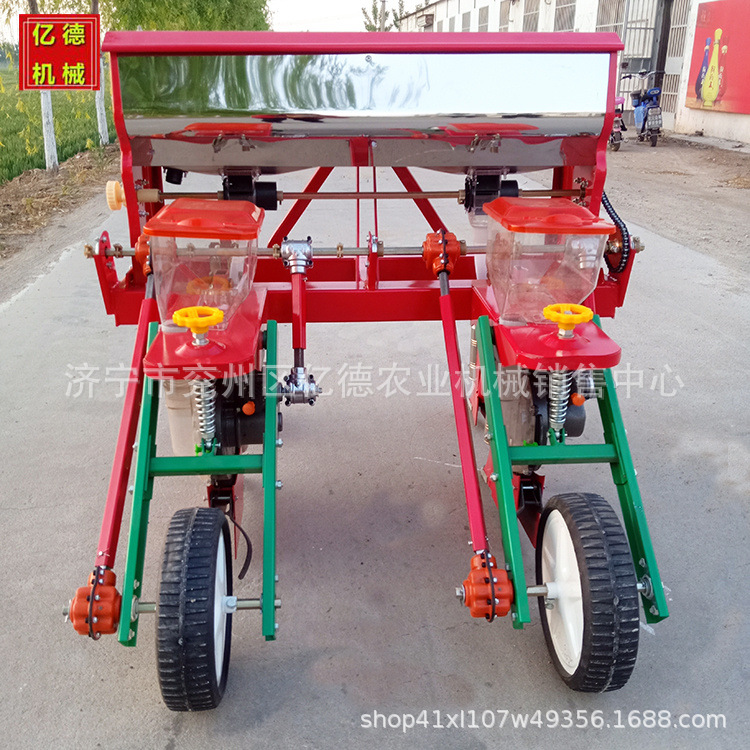 酒泉热销四轮带玉米悬浮免耕精播机施肥免耕精播机行距株距可调