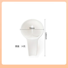 14Y厨房工具 厨房蛋清分离器 鸡蛋蛋黄分蛋器 硅胶卡壳卡住碗