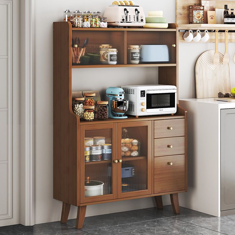 Sideboard Cabinet Wine Cabinet Kitchen Cupboard Simple Multi-Functional Nordic Storage Cabinet Home Tea Cabinet Storage Living Room