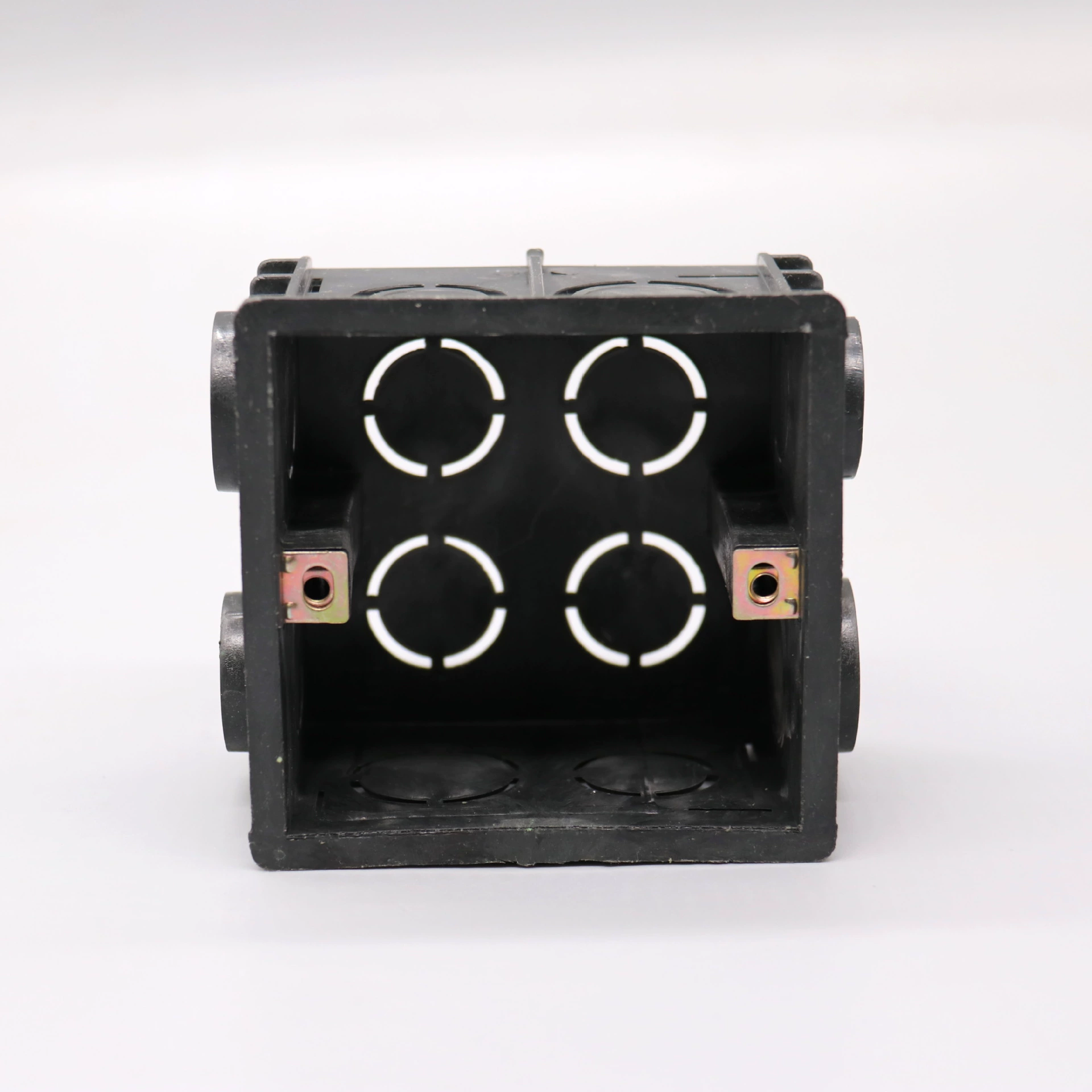 Огнестойкая черная нижняя коробка типа 86, экспортная утолщенная распределительная коробка, нижняя коробка переключателя для сращивания