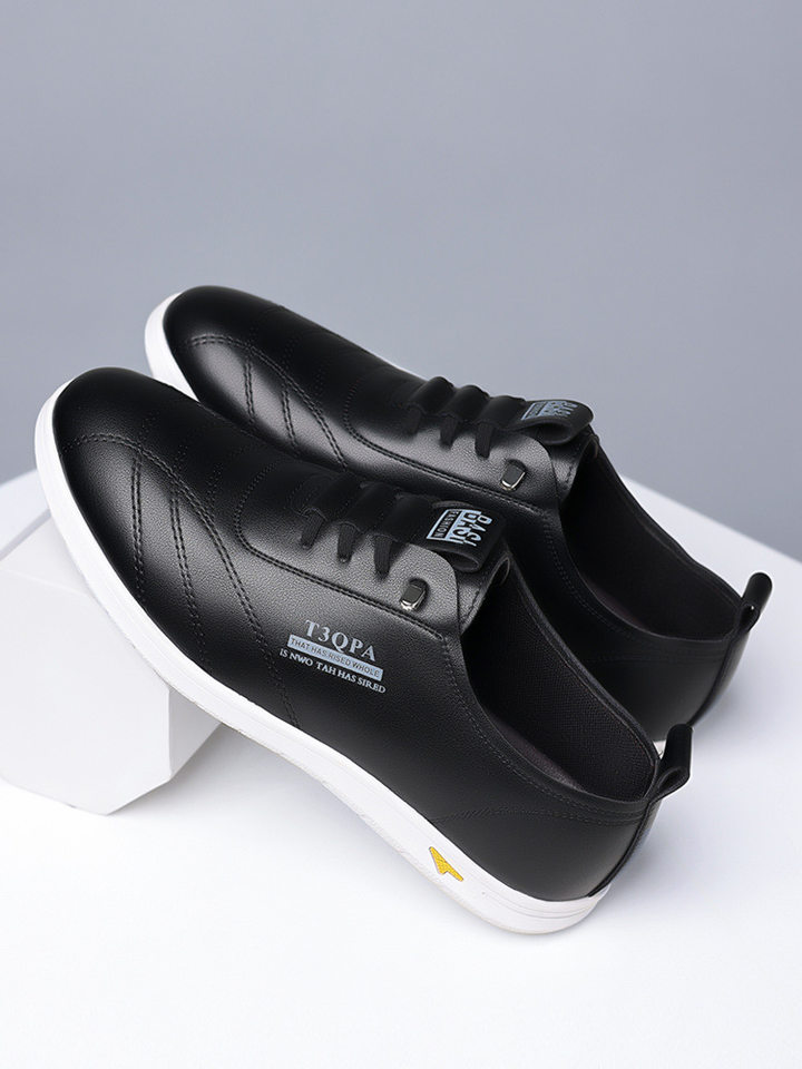 Giày lười nam da mềm đế mềm dạng slip-on phong cách retro, giày da nam thường ngày — Màu trắng 9173, Màu đen 9173, Màu đen cotton chi tiết 15