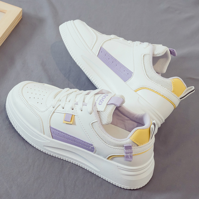 Neue Damen-Sneaker für den Außenhandel, vielseitig, weich und bequem, dicke Sohle, Frühling und Herbst, hochwertige Freizeitschuhe_voghion.com