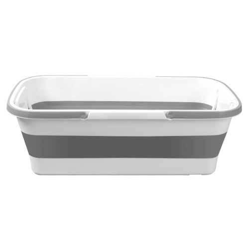 Foldable mop bucket water bucket single sale rectangular household washing mop car washing water storage plastic single bucket lightweight