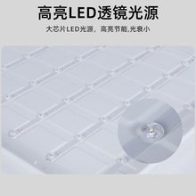 ✅嵌入式LED平板灯620*620石膏板开孔面板灯弹簧安装暗装长条办公