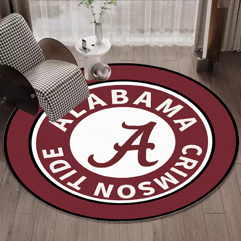 Cruz-frontera redonda alfombra dormitorio chica ins estilo cesta colgante silla giratoria estera habitación de los niños lindo piso de dibujos animados alfombra