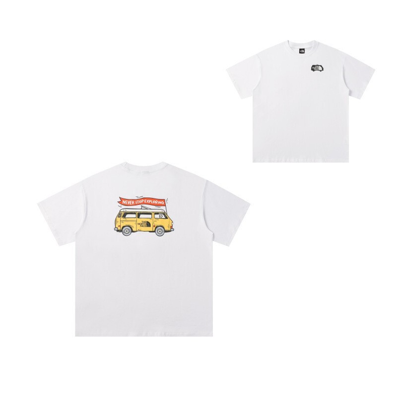 Tnf North Face Cross-Border Pure Cotton Heavyweight T-Shirt Printed Drop-Shoulder Pure Cotton Short-Sleeve T-Shirt for Women, Vintage Loose Top for Men Tnf North Face Cross-Border Pure Cotton Heavyweight T-Shirt Printed Drop-Shoulder Pure Cotton Short-Sleeve T-Shirt for Women, Vintage Loose Top for Men