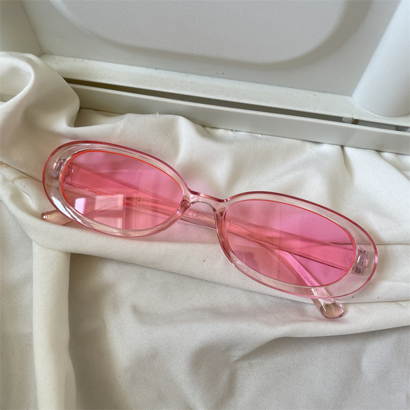 55g Weight Full Frame Glasses Structure Sunglasses Classification UV400 Protection, Resin Lens Material Square, Oval Frame, Cat Eye Glasses Style Travel, Party, Selfie Occasion Solid Color Pattern All Seasons Season Women's Gender Streetwear Style Pink Color Streetwear Solid Color UV400 Protection Resin Square Oval Frame Cat Eye Full Frame Women's Sunglasses 7