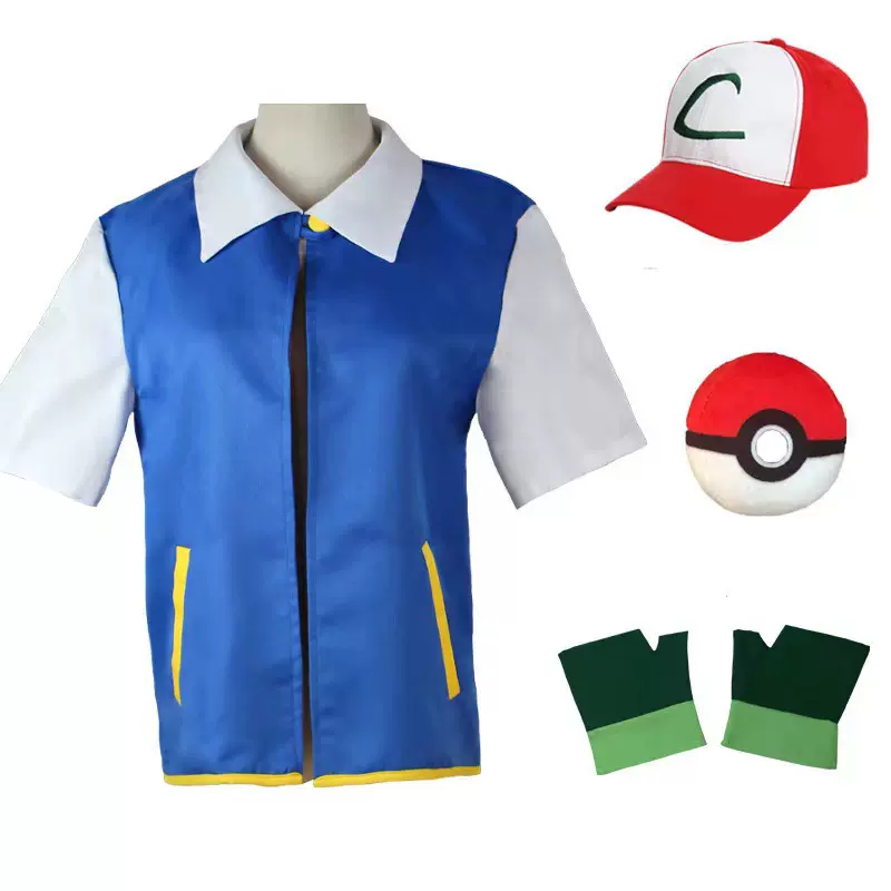 宝可梦小智衣服宠物小外套神奇宝贝小智衣服手套动漫服装