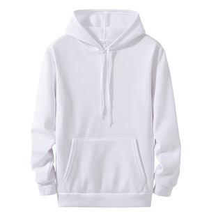 2022 Spring Autumn Winter Casual Hooded Solid Color Men's Sweater Fashion Lapel Spot Fleece Long Sleeve