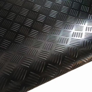 Industrial Rubber Mat Anti-Slip Seal Whole Roll Stripesd Anti-Slip Rubber Plate 5mm Insulating Rubber Mat Rubber Wear-Resistant Rubber