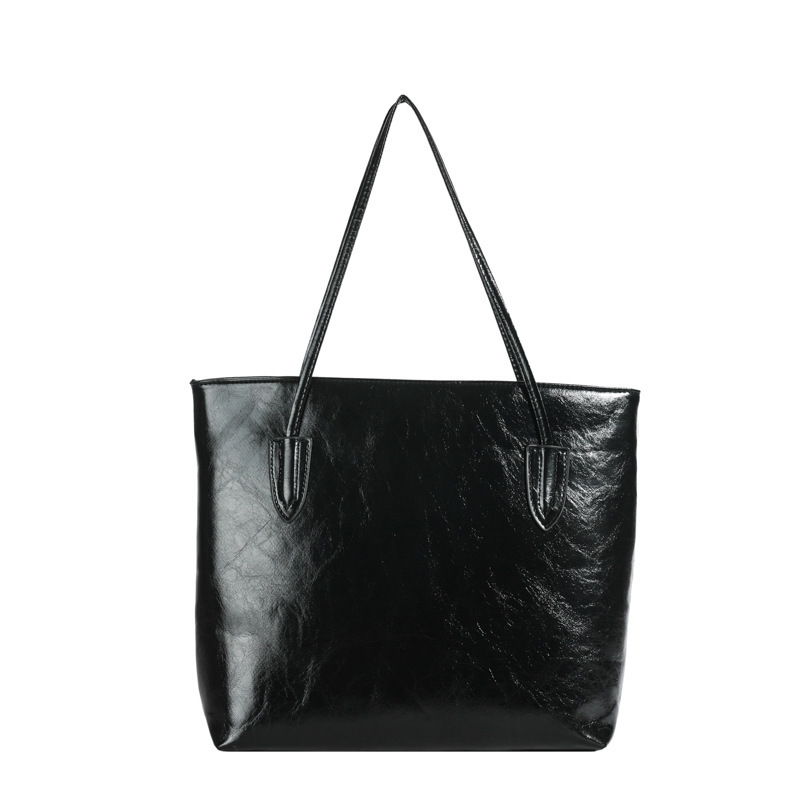 Bolso retro de gran capacidad para mujeres 2024 nueva moda coreana nicho bolso especial universal simple bolso axilar de hombro