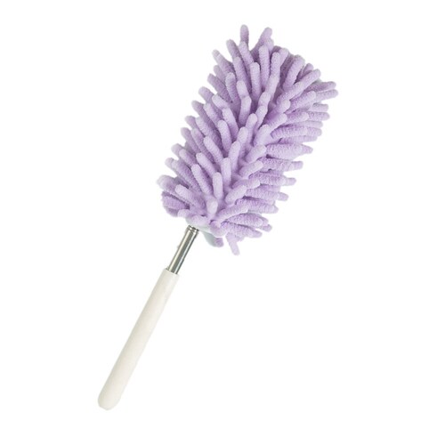 Housework cleaning feather duster retractable long pole electrostatic dust duster sweeping dust electrostatic adsorption dust brush feather duster