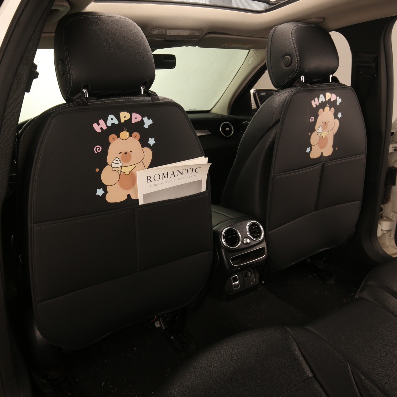 Car Anti-Kick Pad Cartoon Children