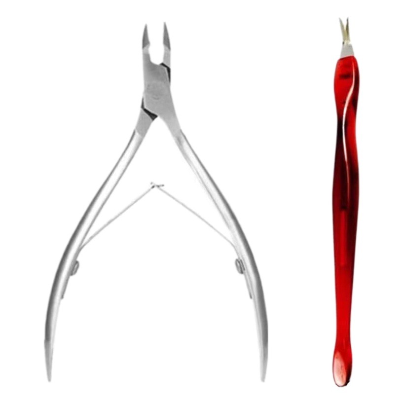 Ready-Made Stainless Steel 8710 Dead Skin Removal Barb Care Manicure Tools Nail Clippers Dead Skin Scissors Easy to Cut Nail Scissors