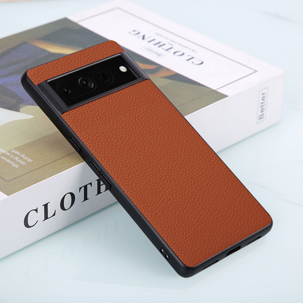 Litchi Pattern Synthetic Leather 8, 8 Pro, 7, 7 Pro Google Pixel Phone Case
