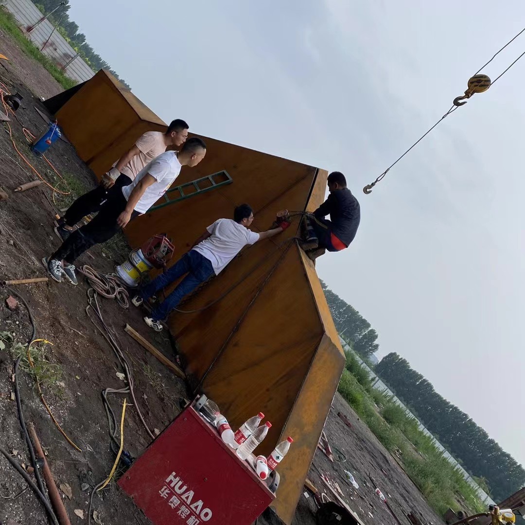 耐候钢制品深加工图纸深化设计施工安装包验收锈色定制高强度