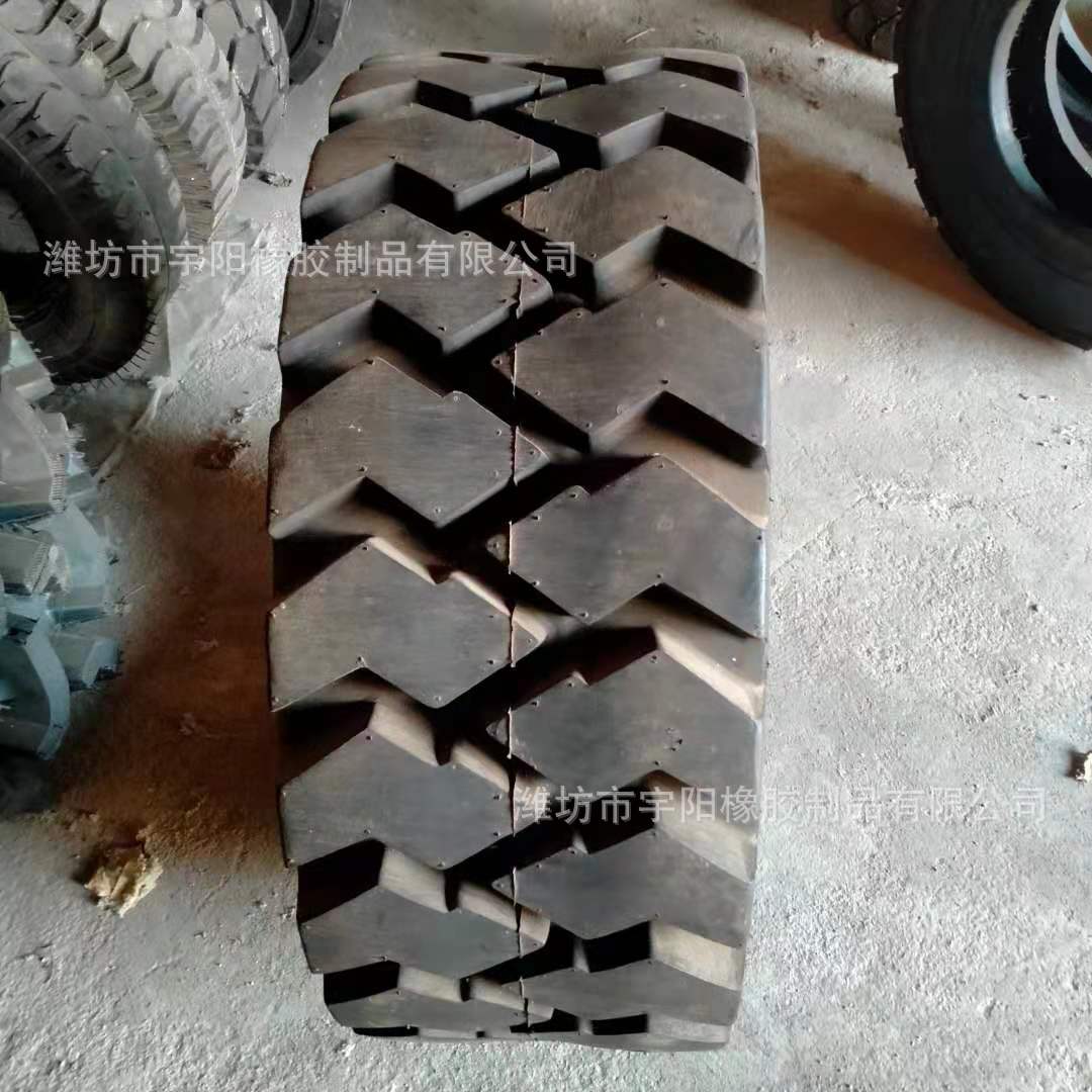 12-16.5 滑移装载机 铲雪车轮胎  大块花加厚
