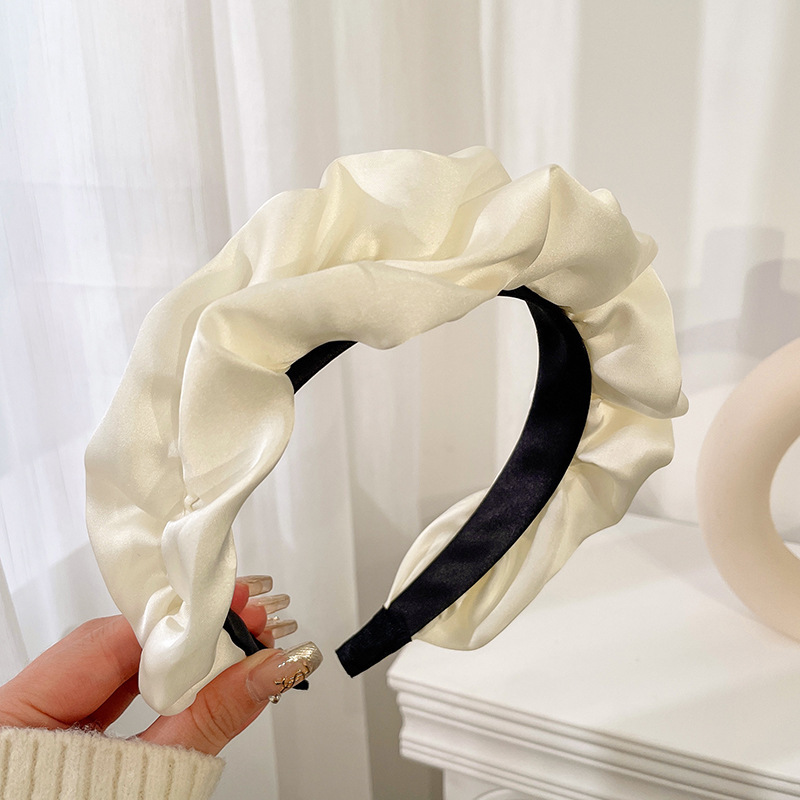 Meilad otoño y invierno, cinturón de cabello alto, cinturón de cabello de alta calidad, cinturón de cabello de esponja coreana retrógrada