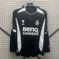 0607 retro long sleeve real madrid away game