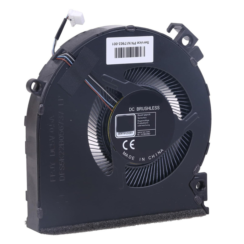 Cpu Fan for Hp Victus 15-Fa 15-Fb Tpn-Q278 Tpn-Q279 Fan