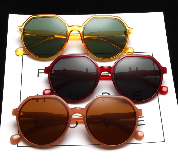 Casual Solid Color Pc Round Frame Full Frame Men's Sunglasses display picture 2