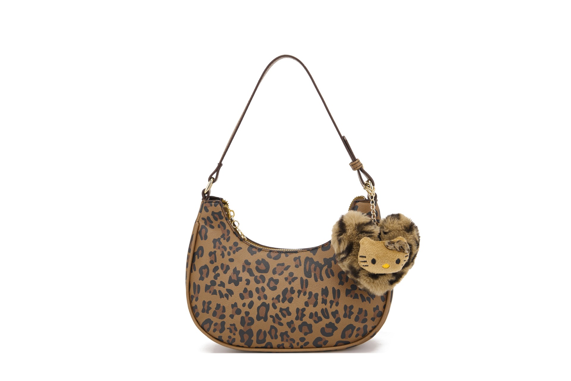 2024 nuevo diseño de nicho de bolso de hombro crescente dulce y lindo de Katie CAT axila